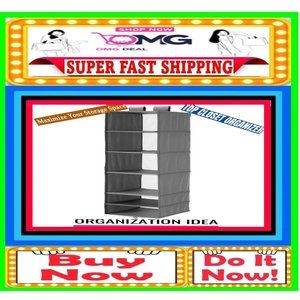 ✅🗣🚨🔴SALE❗️🔴📢Best CLOSET ORGANIZER Hanging CLOSET STORAGE🟢💸BUY NOW❗️💸🟢